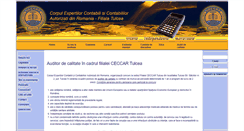 Desktop Screenshot of ceccartulcea.ro